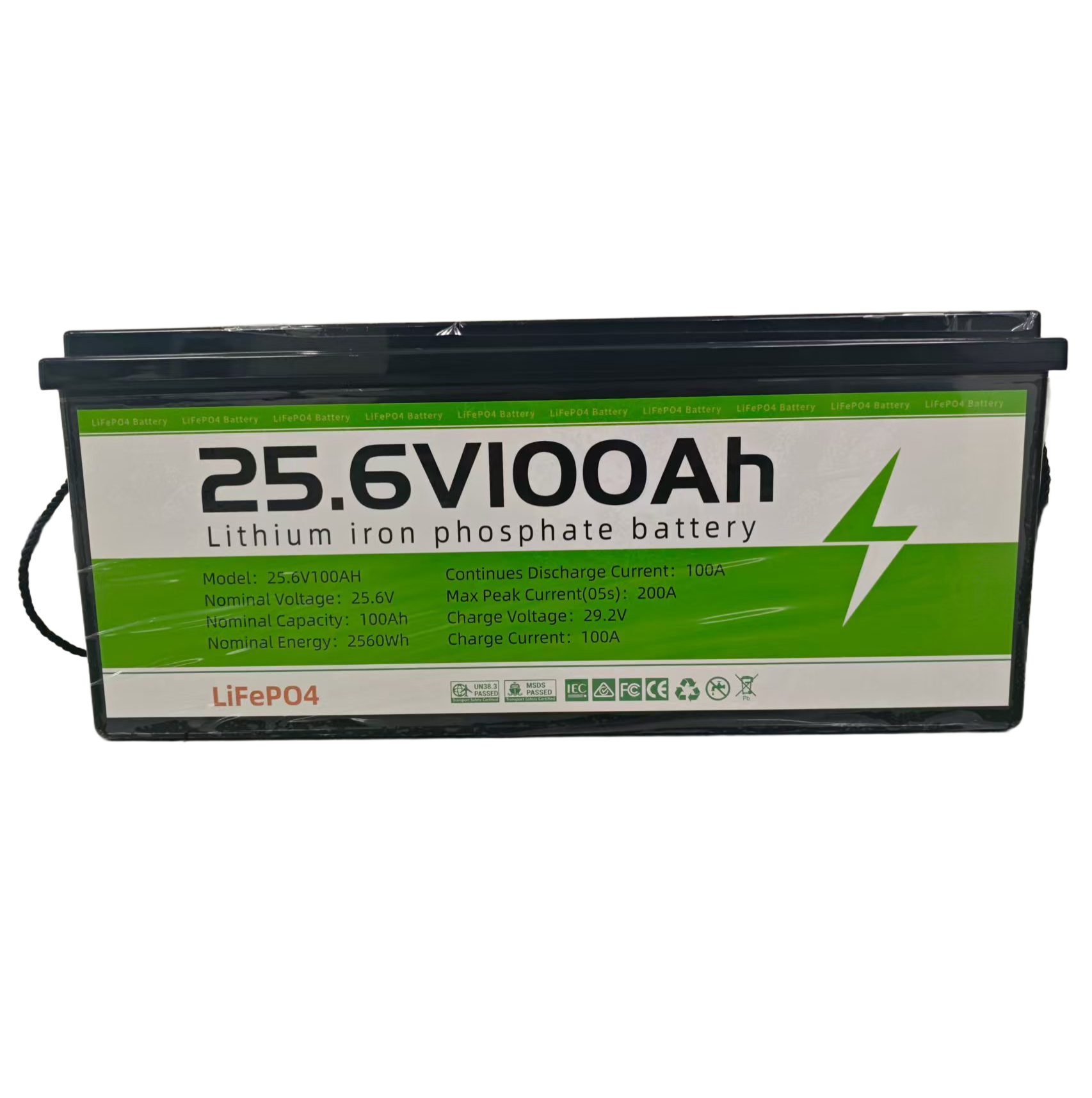 24V 100Ah Lithium Battery